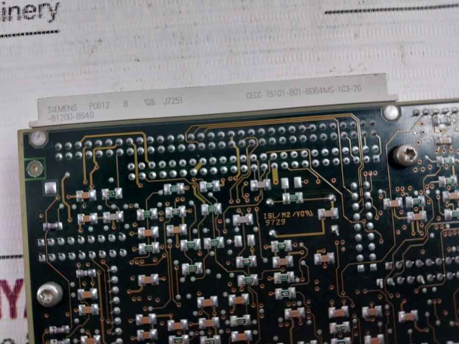 Siemens 6Se7090-0Xx84-0Aj0 Inverter Masterdrive Board Xaj923Lz0111
