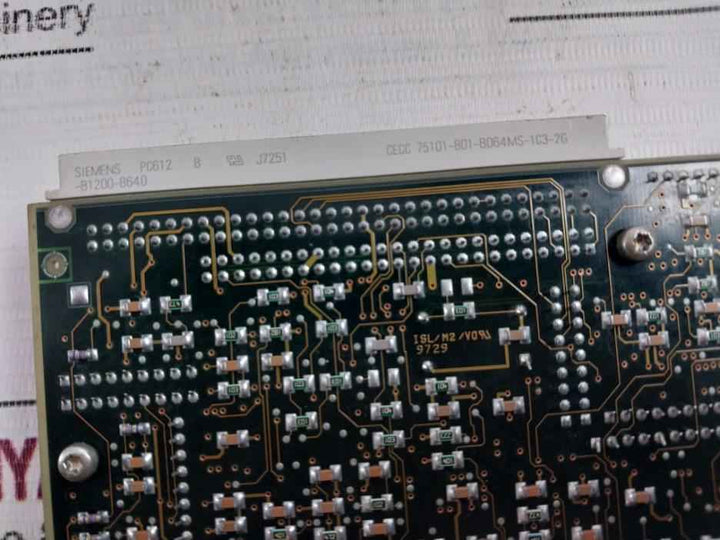 Siemens 6Se7090-0Xx84-0Aj0 Inverter Masterdrive Board Xaj923Lz0111