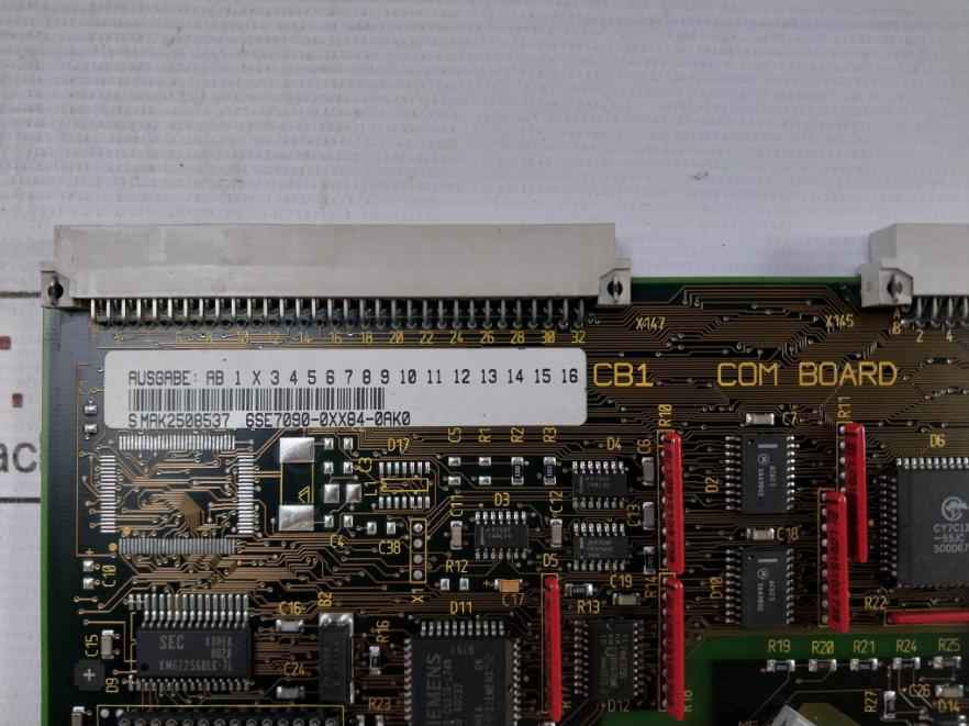 Siemens 6Se7090-0Xx84-0Ak0 Pcb Communication Board 94V-0