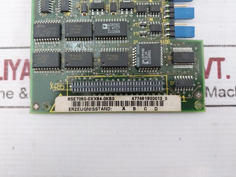 Siemens 6Se7090-0Xx84-0Kb0 Encoder Board Ver A 00185737