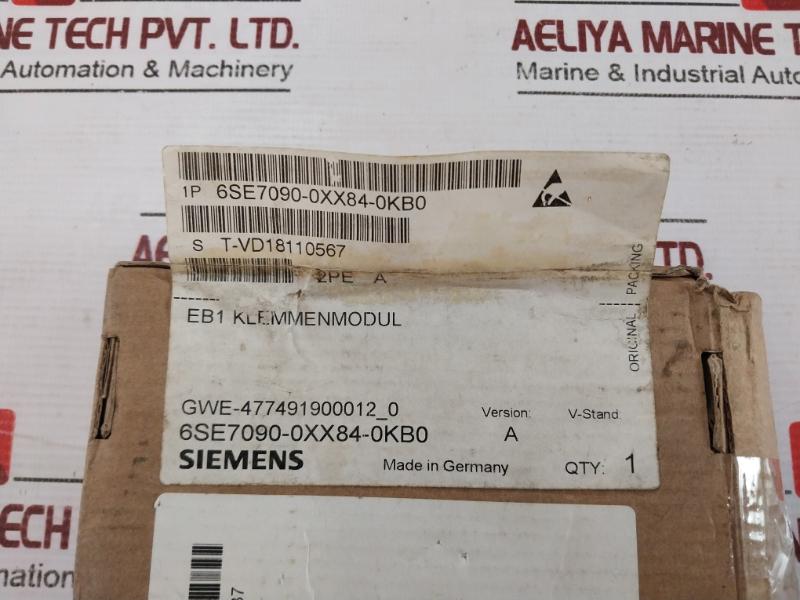 Siemens 6Se7090-0Xx84-0Kb0 Encoder Board Ver A 00185737