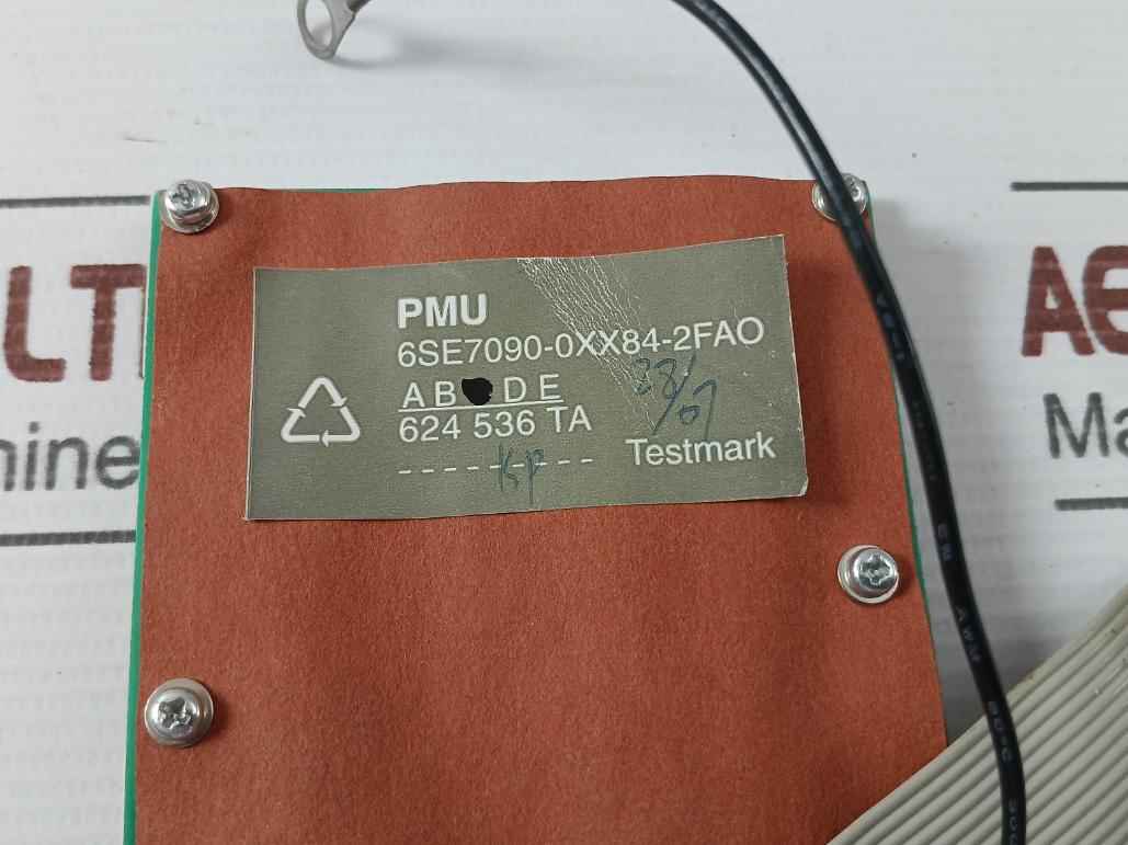 Siemens 6Se7090-0Xx84-2Fao Operator Panel