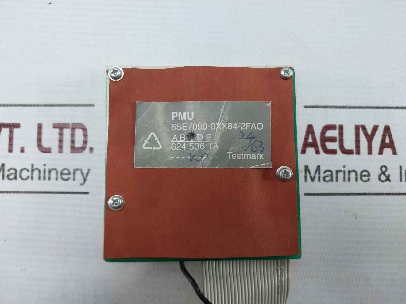 Siemens 6Se7090-0Xx84-2Fao Pmu Operator Panel