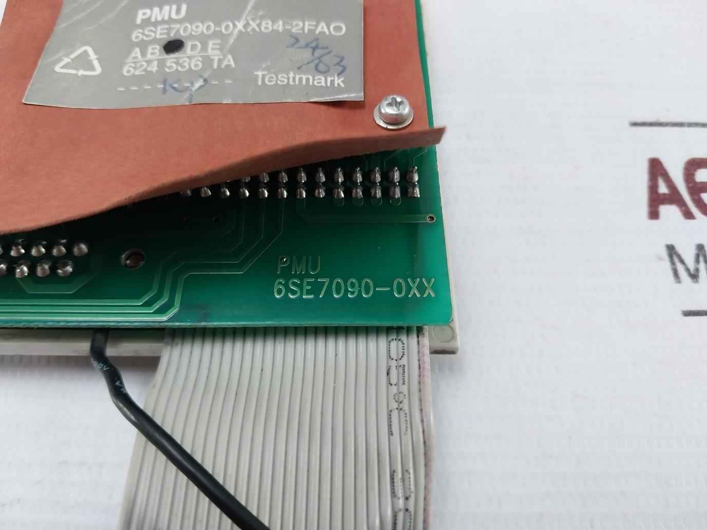 Siemens 6Se7090-0Xx84-2Fao Pmu Operator Panel