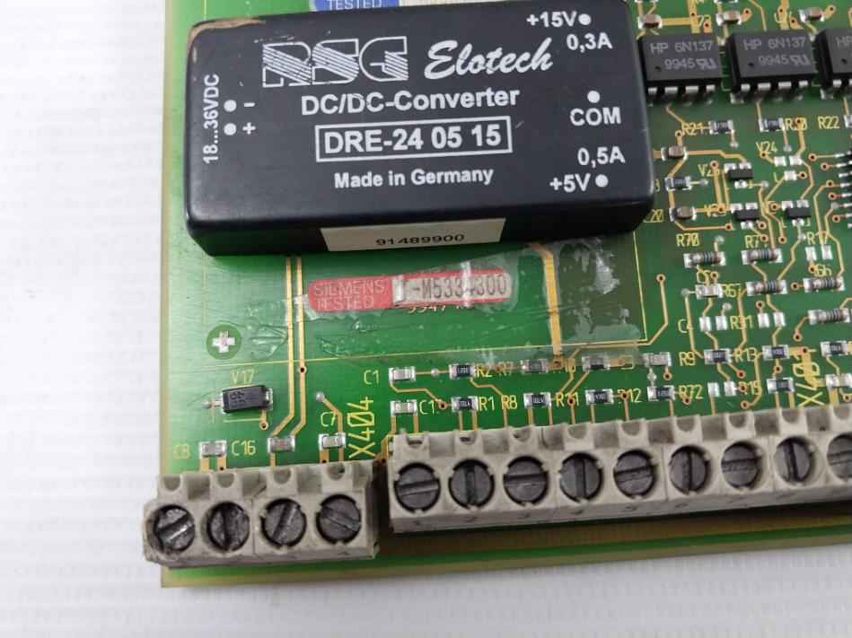 Siemens 6Se7090-0Xx84-3Db0 Digital Tachometer Interface Module 18-36Vdc Web1001