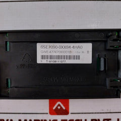 Siemens 6Se7090-0Xx84-4Ha0 Adapter Board Gwe-477470900010 00186846