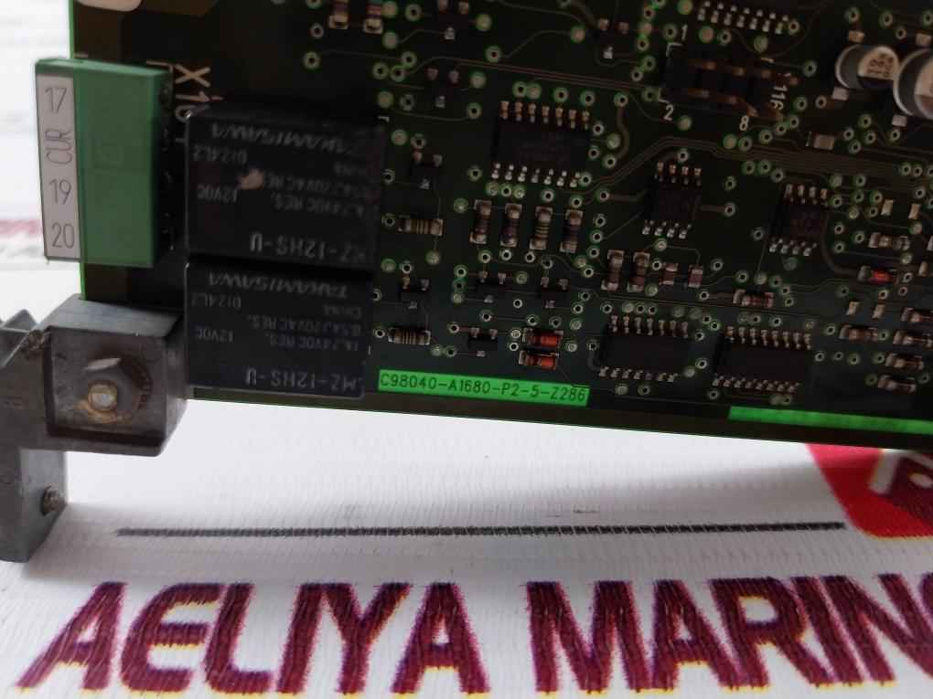 Siemens 6Se7090-0Xx85-1Da0 Control Module Pcb C98043-a1680-l1 94V-0 2501