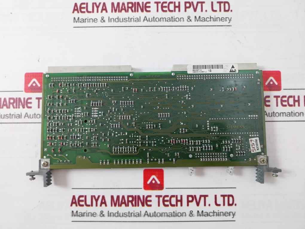 Siemens 6Se7090-0Xx85-1Da0 Control Module Pcb C98043-a1680-l1 94V-0 2501