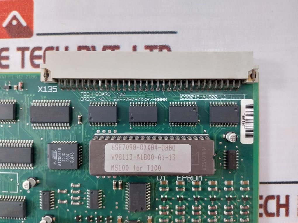 Siemens 6Se7090-0Xx87-0Bb0 Masterdrive Technological Board T100