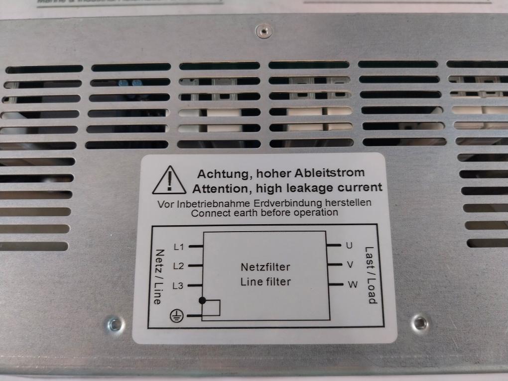 Siemens 6Sl3000-0Be21-6Aa0 Line-filter For Active Line Module (I/R) Version: A