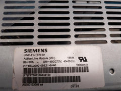 Siemens 6Sl3000-0Be21-6Aa0 Line-filter For Active Line Module (I/R) Version: A Used