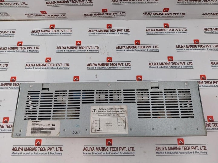 Siemens 6Sl3000-0Be21-6Aa0 Line Filter For Active Line Module 30A 480/275V