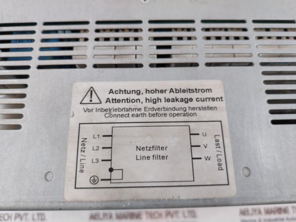 Siemens 6Sl3000-0Be23-6Aa0 Line-filter For Active Line Module Ver B