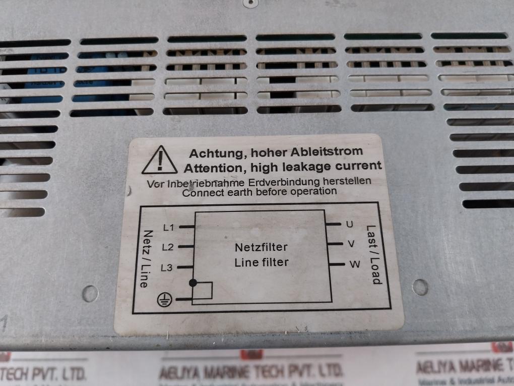 Siemens 6Sl3000-0Be23-6Aa0 Line-filter For Active Line