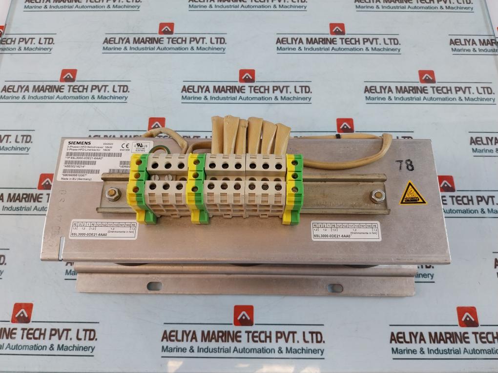 SIEMENS 6SL3000-0DE21-6AA0 3-phase-hfd Line Reactor