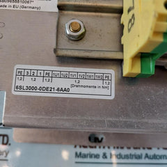SIEMENS 6SL3000-0DE21-6AA0 3-phase-hfd Line Reactor