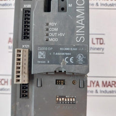 Siemens 6Sl3040-0La00-0Aa1 Control Unit Cu310 Dp Version: B