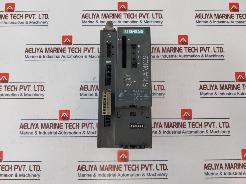 Siemens 6Sl3040-0La00-0Aa1 Control Unit Cu310 Dp Version: B