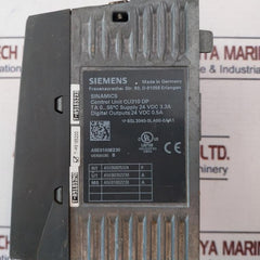 Siemens 6Sl3040-0La00-0Aa1 Control Unit Cu310 Dp Version: B