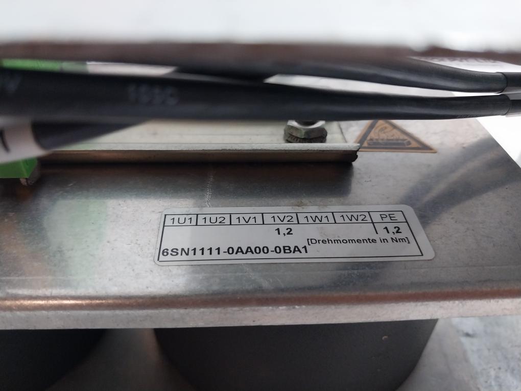 Siemens 6Sl3060-1Fe21-6Aa0 Active Line Module 6Sn1111-0Aa00-0Ba1 Hf Reactor Set