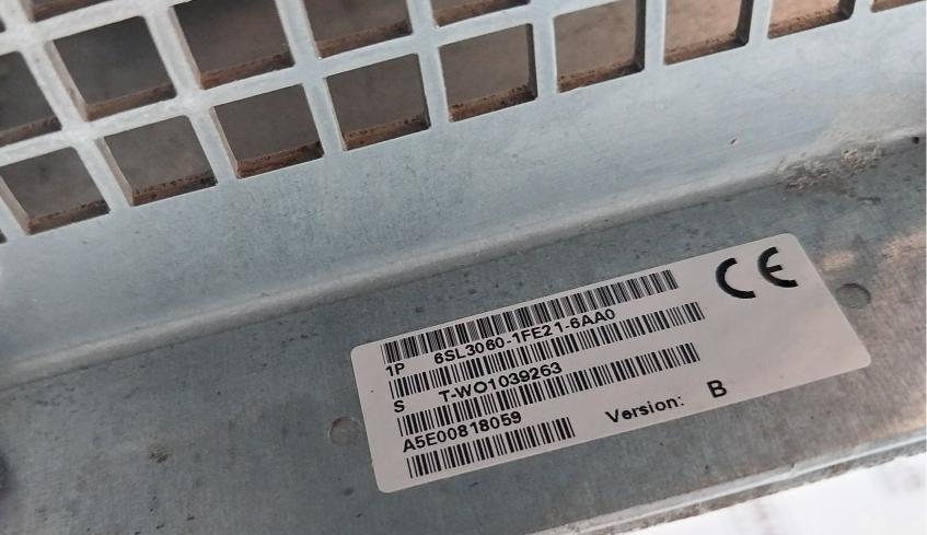 Siemens 6Sl3060-1Fe21-6Aa0 Active Line Module 6Sn1111-0Aa00-0Ba1 Hf Reactor Set