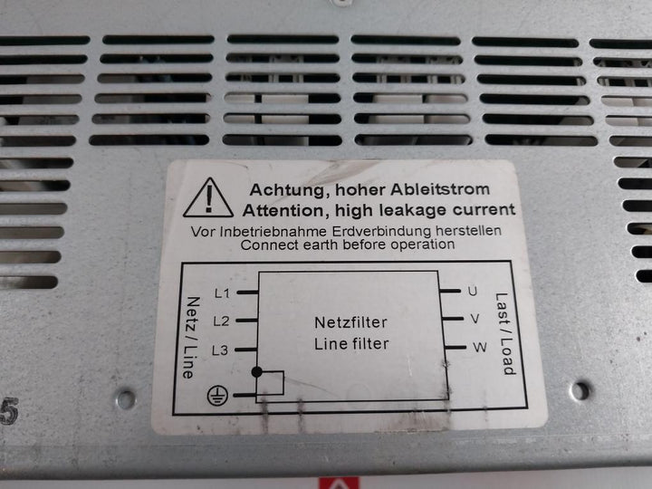 Siemens 6Sl3060-1Fe21-6Aa0 Active Line Module 6Sn1111-0Aa00-0Ba1 Hf Reactor Set