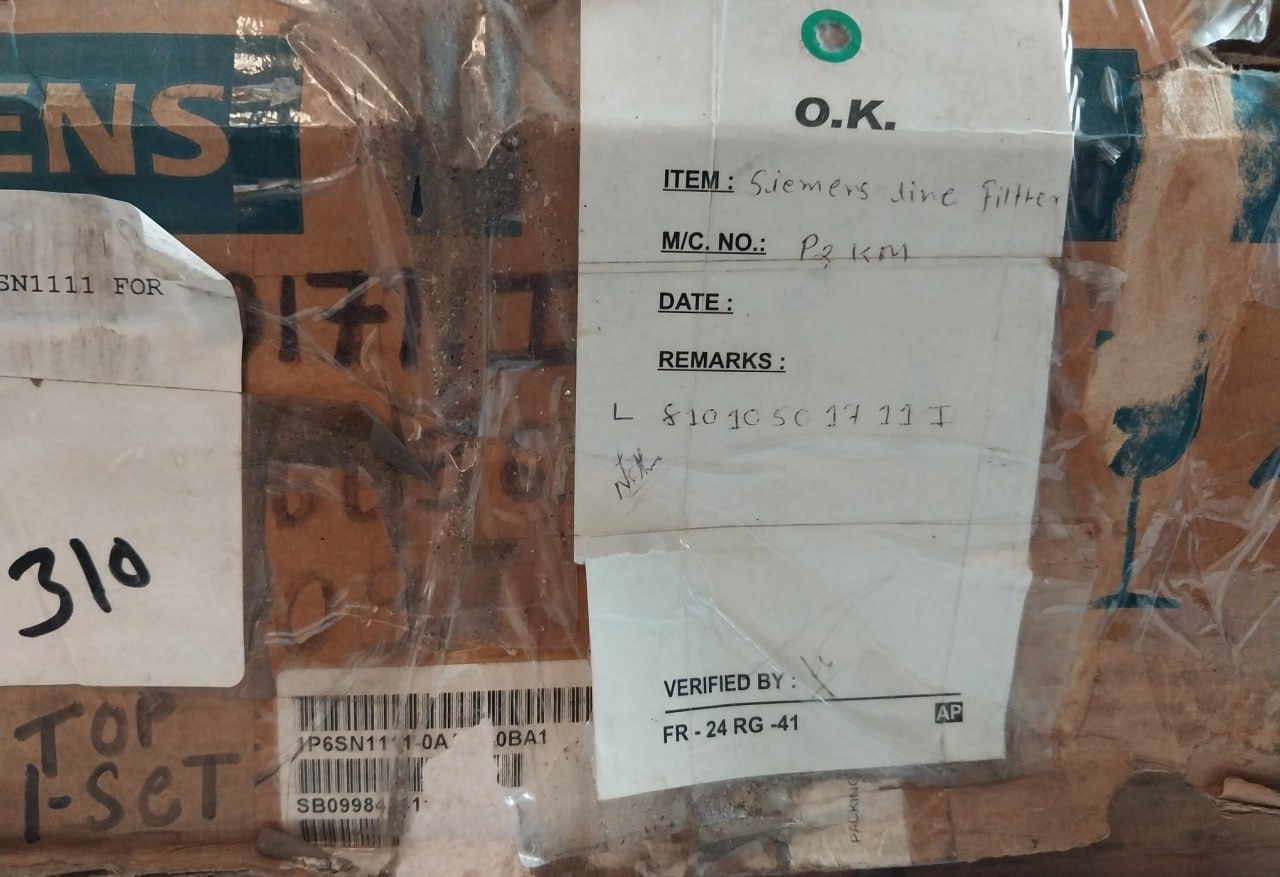 Siemens 6Sl3060-1Fe21-6Aa0 Active Line Module 6Sn1111-0Aa00-0Ba1 Hf Reactor Set