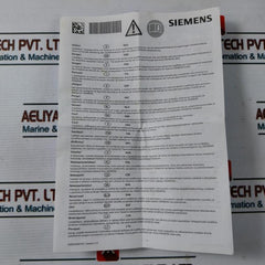 Siemens 6Sl3100-1Be21-3Aa0 Resistor For Hfd Line Reactor A5E00377254