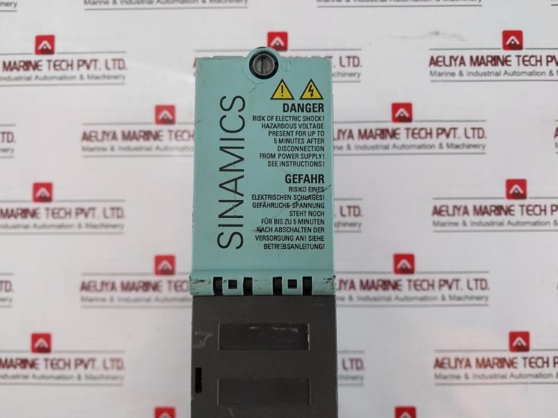 Siemens Sinamics 6Sl3120-1Te21-8Aa3 S120 Single Motor I/O Module, Ver. D
