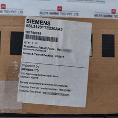 Siemens 6Sl3120-1Te23-0Aa3 Single Motor Module