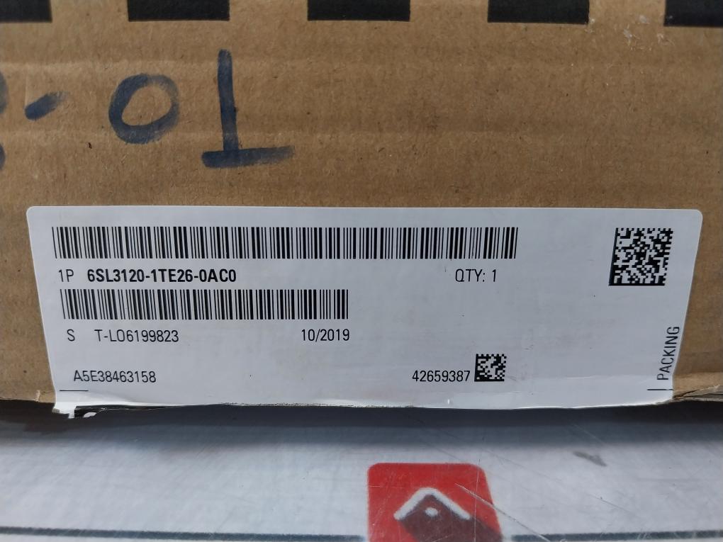 Siemens Sinamics 6Sl3120-1Te26-0Ac0 Single Motor Module Dc 510-720V 72A 100Ka