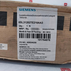 Siemens 6SL3120-2TE21-8AA3 Frequency Converter 3AC 400V 18A/18A