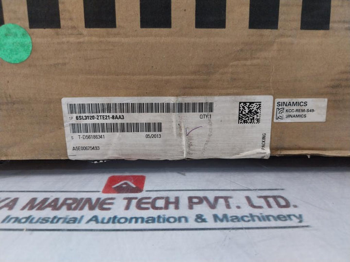 Siemens 6SL3120-2TE21-8AA3 Frequency Converter 3AC 400V 18A/18A
