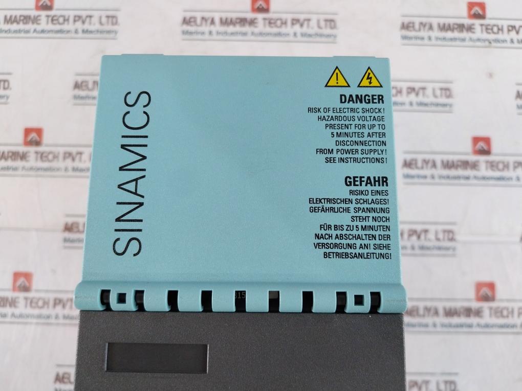 Siemens 6Sl31202Te218Aa3 Double Motor Module A5E00675493