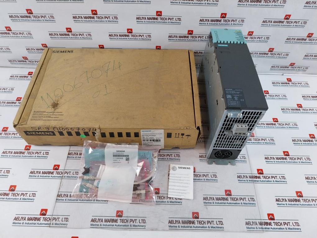 Siemens 6Sl3130-7Te21-6Aa3 Frequency Converter Dc 600V 27A 16Kw