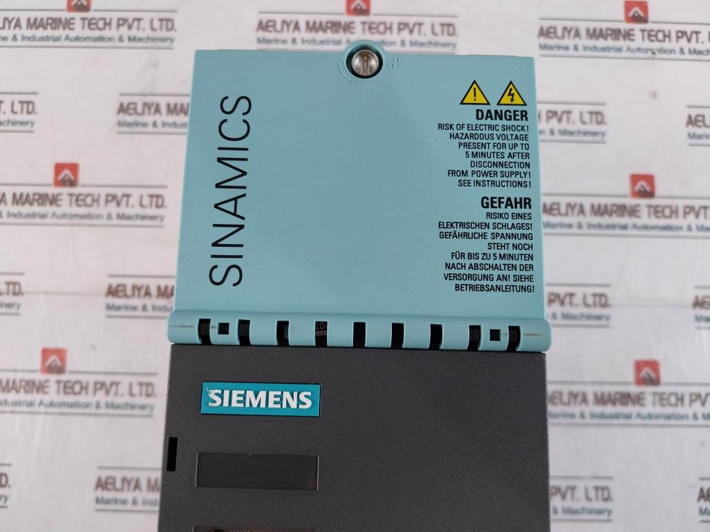 Siemens 6Sl3130-7Te21-6Aa3 Frequency Converter Dc 600V 27A 16Kw