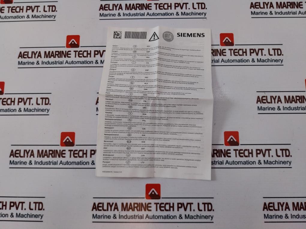 Siemens 6Sl3162-8Ab00-0Aa0 Terminal Kit A5E00759071