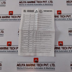Siemens 6Sl3162-8Ab00-0Aa0 Terminal Kit A5E00759071