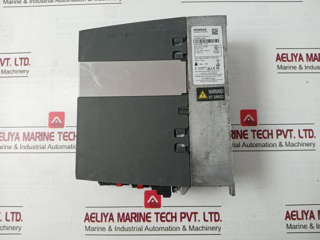 Siemens 6Sl3210-1Pe14-3Ul1 Power Module 30Ac 380-480V 0-550Hz 4.1A