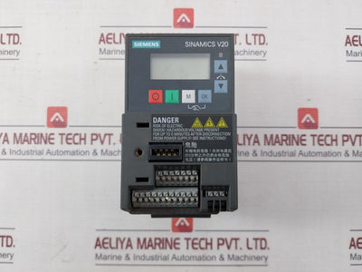 Siemens 6Sl3210-5Bb15-5Uv1 Uss/Modbus Rtu W/ Built-in Bop Protection