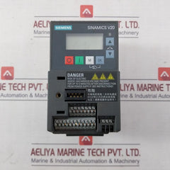 Siemens 6Sl3210-5Bb15-5Uv1 Uss/Modbus Rtu W/ Built-in Bop Protection