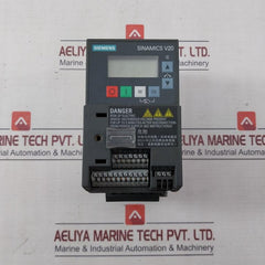 Siemens 6Sl3210-5Bb15-5Uv1 Uss/Modbus Rtu W/ Built-in Bop Protection