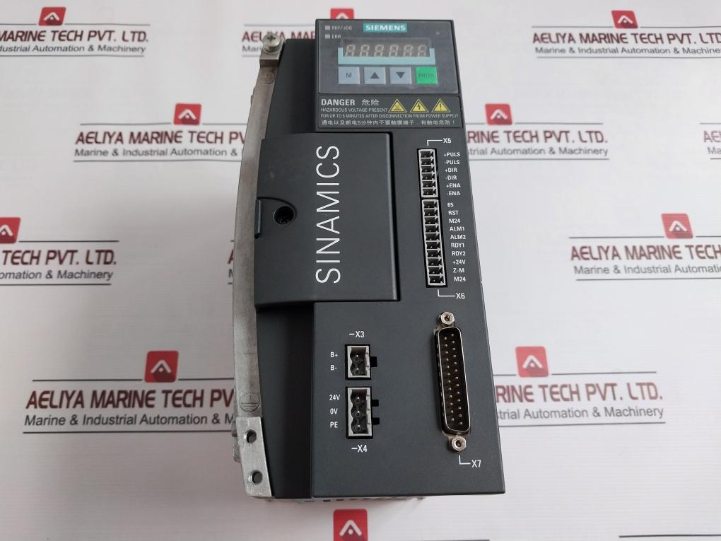 Siemens 6Sl3210-5Cc14-0Ua0 Controlled Power I/O Module 3Ac 220-240V 5.1A 50/60Hz
