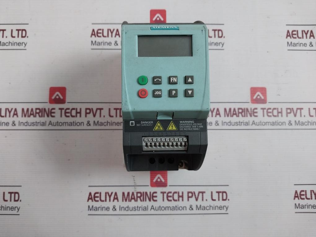 Siemens 6Sl3211-0Ab15-5Ua1 Ac Drive 7.7A 47-63Hz 200-240V Ip20 C01/1.20