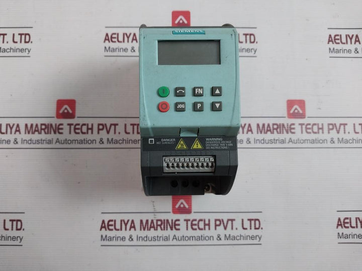 Siemens 6Sl3211-0Ab15-5Ua1 Ac Drive 7.7A 47-63Hz 200-240V Ip20 C01/1.20