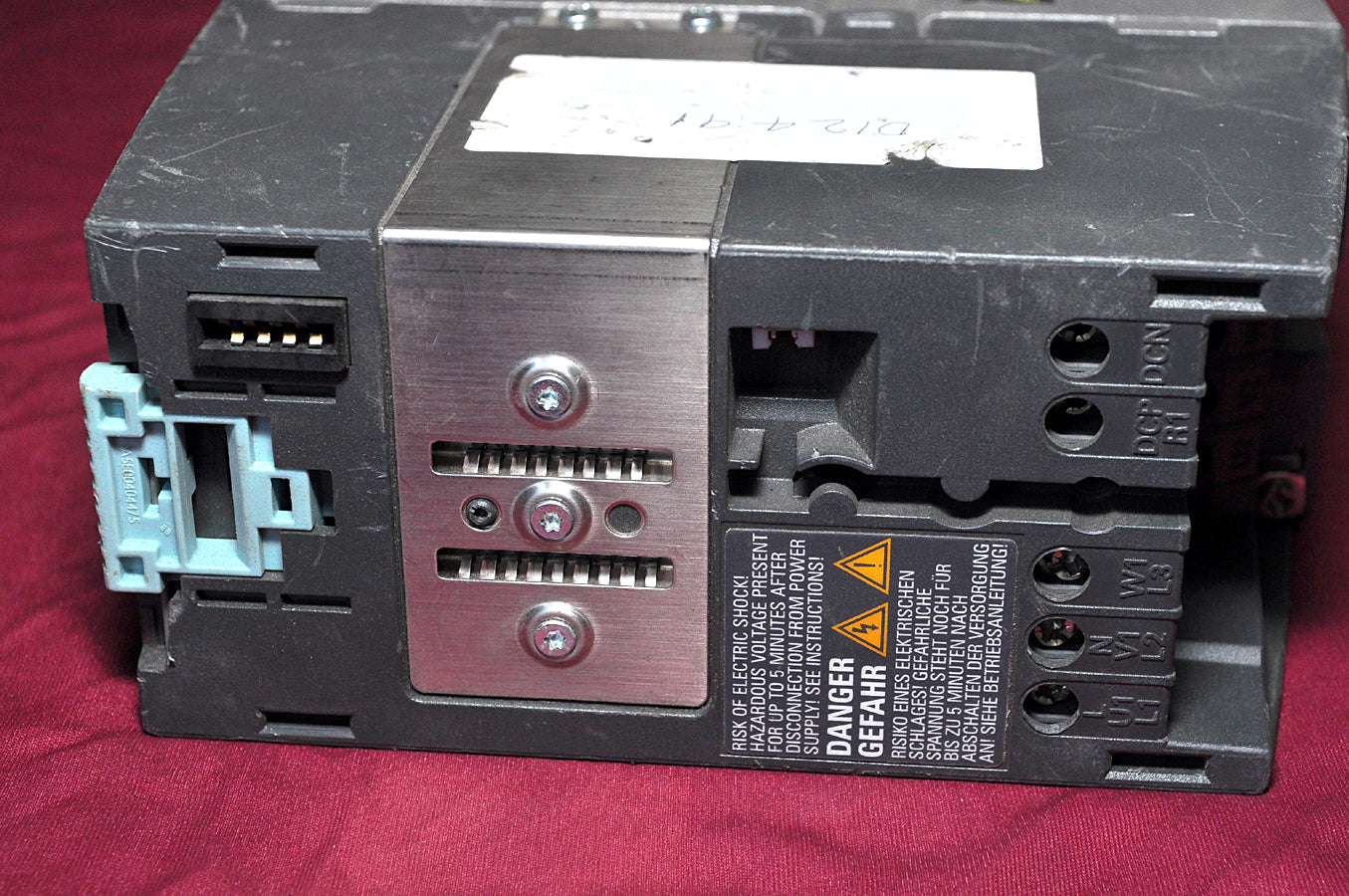 Siemens 6Sl3224-0Be21-1Ua0 Sinamics Pm240 Power Module Ver D02 Iec 1.1 Kw