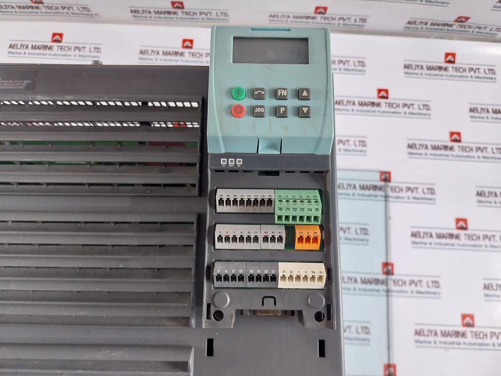 Siemens 6Sl3224-0Be34-5Ua0 Power Module 240 With Control Unit 6Sl3244-0Ba20-1Pa0