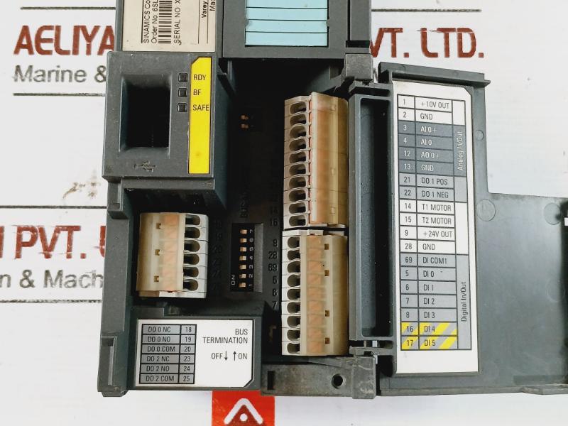 Siemens 6Sl3244-0Bb12-1Ba1 Sinamics Control Unit Cu240E-2