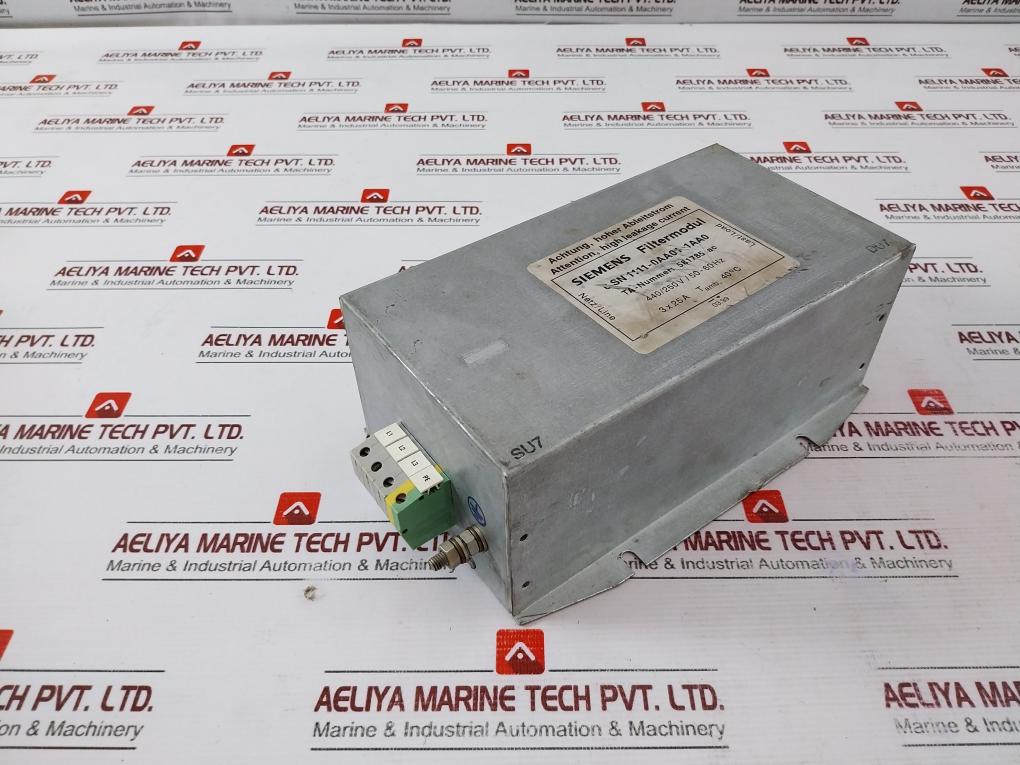 Siemens 6 Sn 1111-0Aa01-1Aa0 Filter Module 3 X 25A