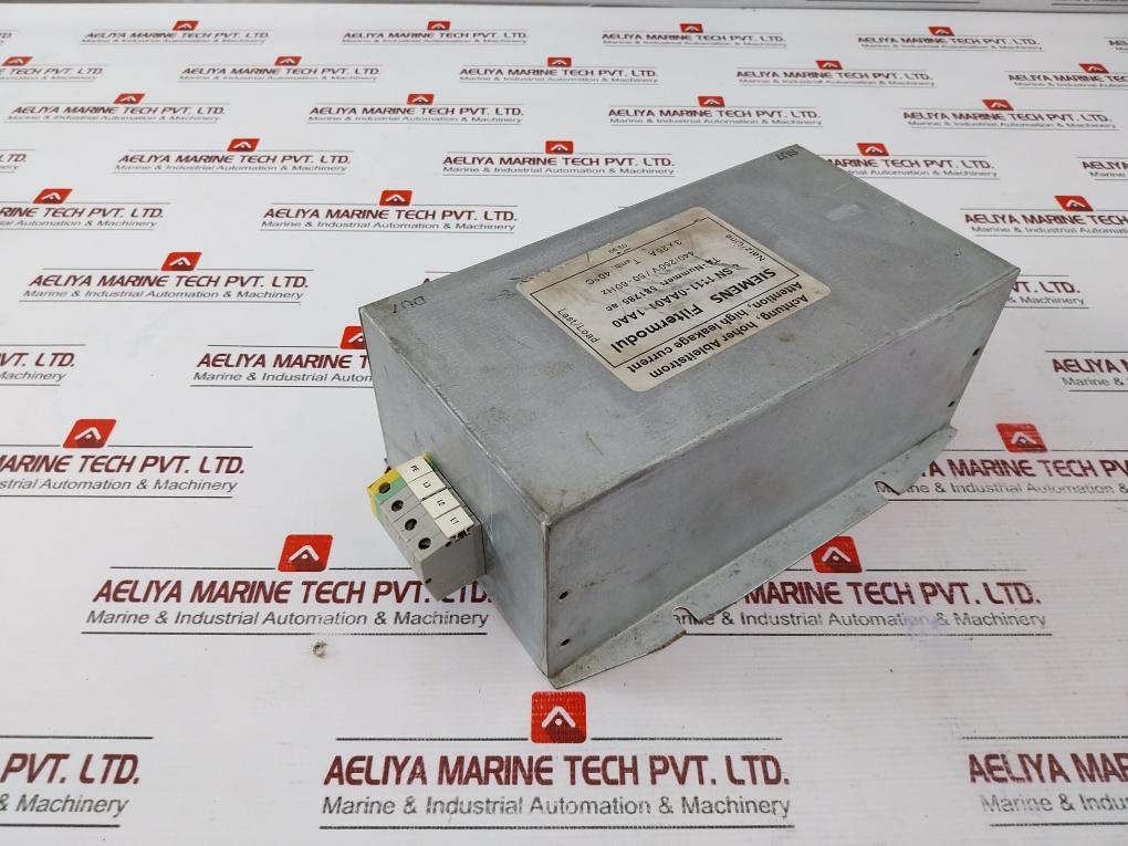 Siemens 6 Sn 1111-0Aa01-1Aa0 Filter Module 3 X 25A